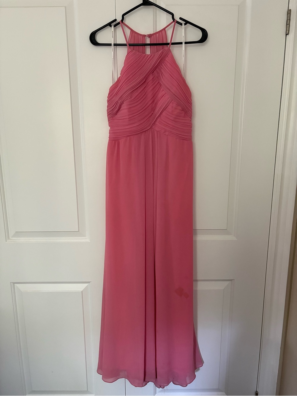 Women’s Pink Maxi Halter Dress